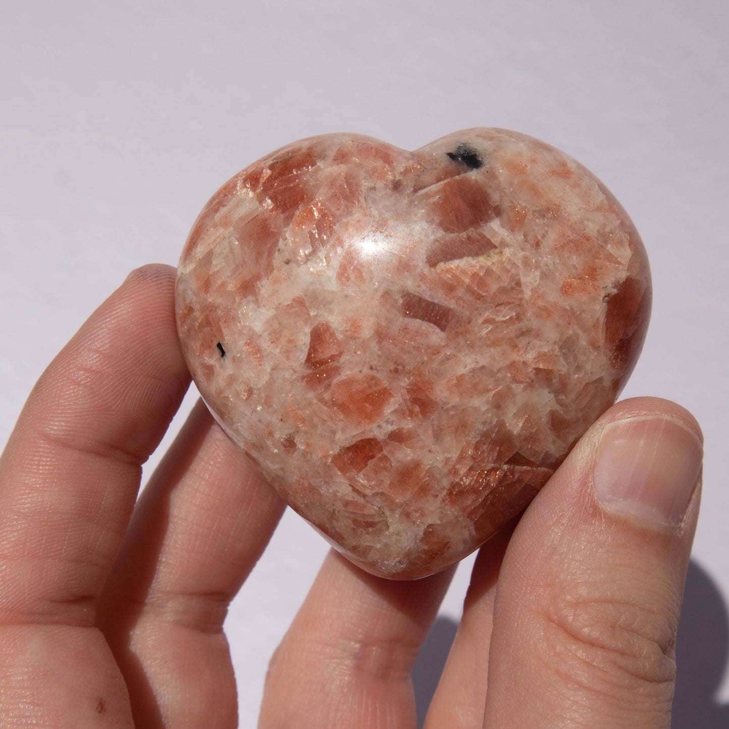 Sunstone Heart 1.5"