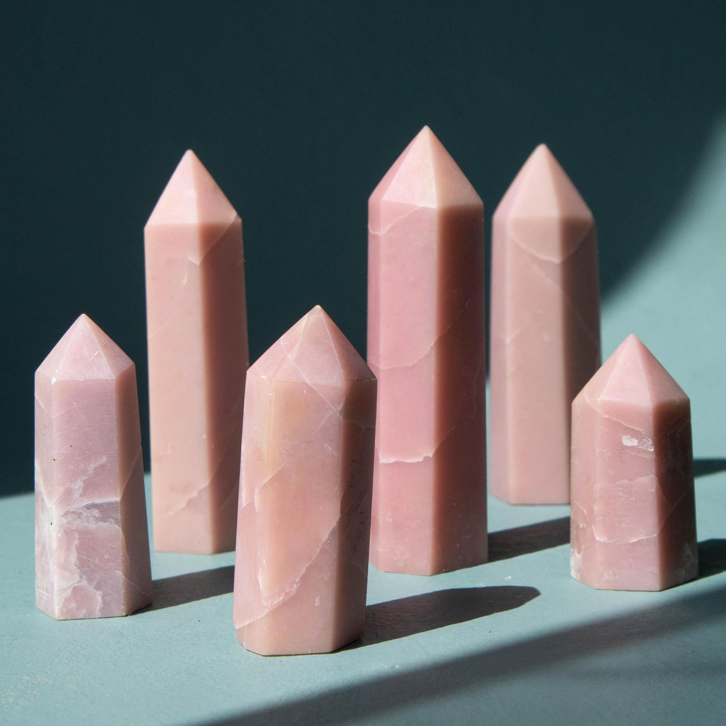 Pink Opal Tower Kailua Crystals