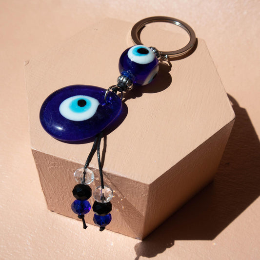 protective eye keychain, evil eye keychain, evil eye, protective eye, evil eye protection, evil eye accessory