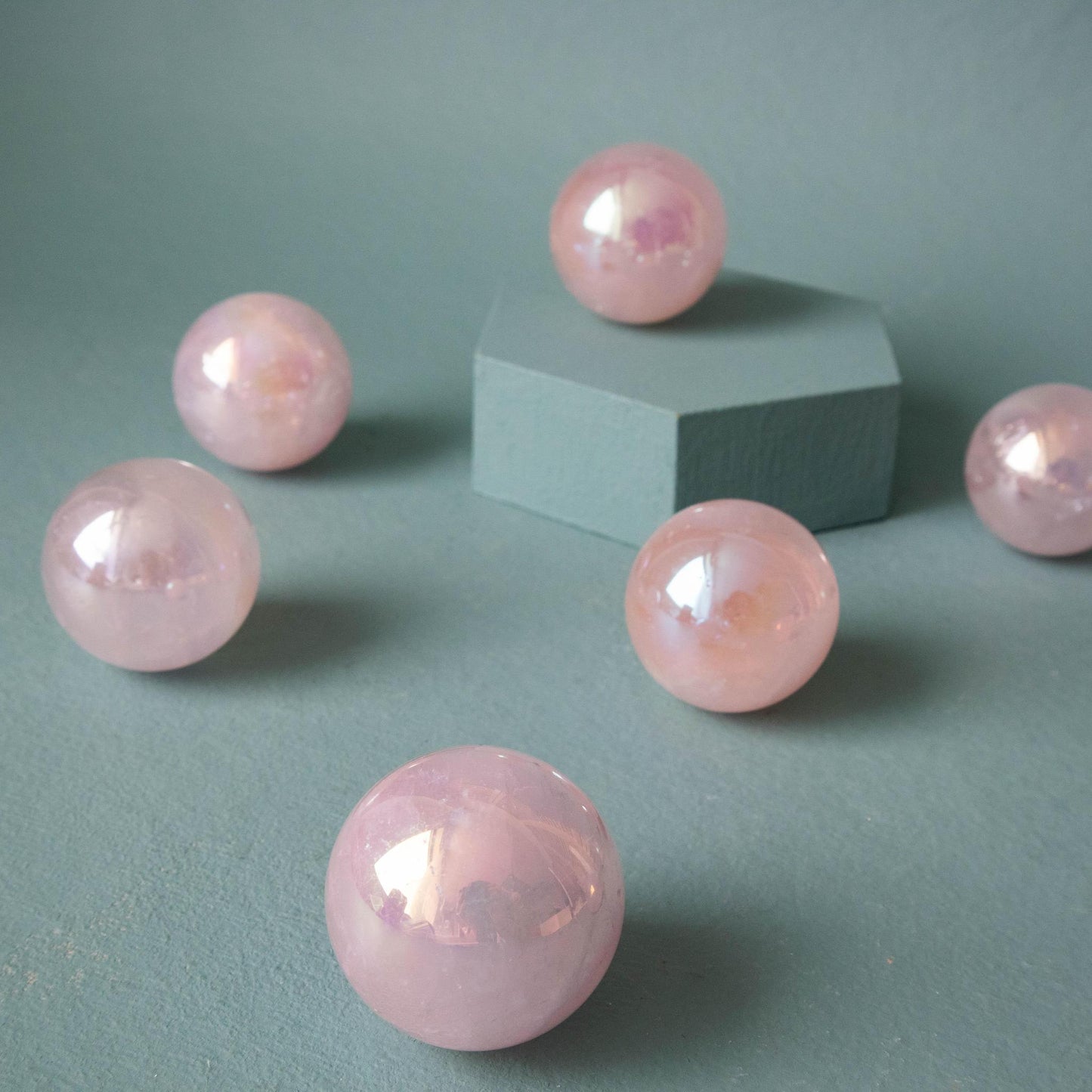 Rose Quartz Aura Sphere