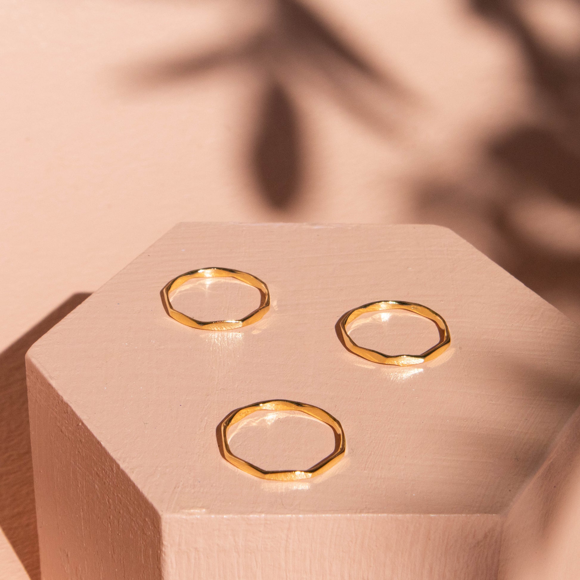 yellow gold plated ring, gold plated ring, faceted ring, gold plated jewelry, yellow gold plated jewelry