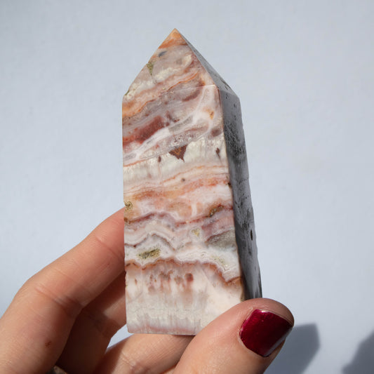 crazy lace agate, crazy lace agate tower, crystal tower, gemstone tower, crazy lace agate crystal, crazy lace agate stone, crazy lace agate properties, crazy lace agate healing properties, crazy lace agate metaphysical properties, crazy lace agate meaning