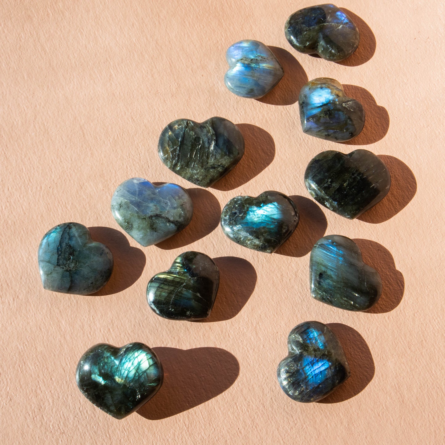 Labradorite Heart 1.5"