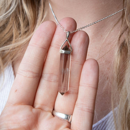 Smoky Quartz Pendant 1.5"