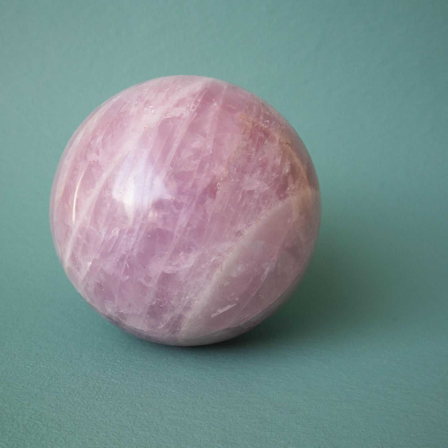 Lavender Rose Quartz Sphere